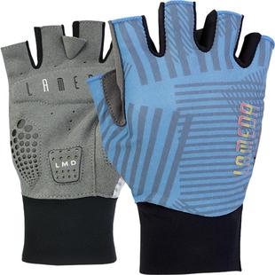 兰帕达  夏季专业减震骑行手套半指短指透气男女款公路山地自行车