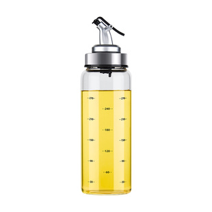 油壶厨房家用酱油醋调料瓶2025新款玻璃油瓶不挂油酱香油小分装瓶