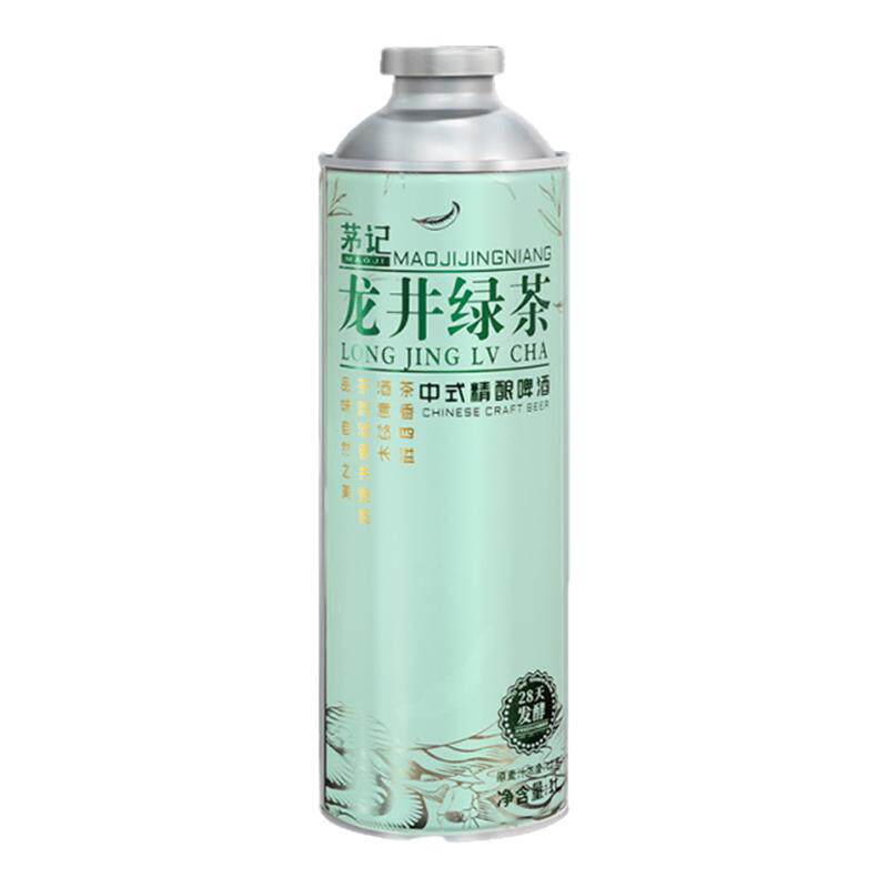 中式龙井绿茶精酿茶叶啤酒