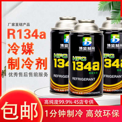 博盛R134a汽车空调加氟冷媒氟利昂表工具汽车制冷剂冷媒套装套装