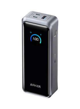 【旗舰新品】Anker Prime安克充电宝300W快充大容量26250毫安3C认证可上飞机移动电源适用苹果华为小米电脑17
