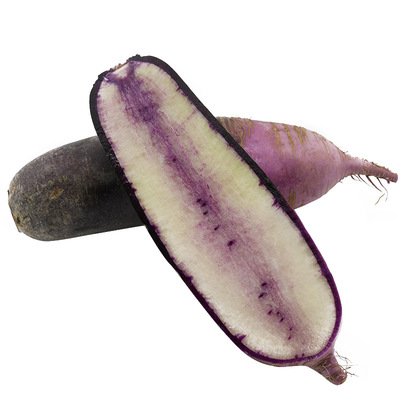 冰激凌水果萝卜种子紫皮白心大全