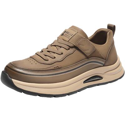 百丽厚底增高休闲运动工装板鞋