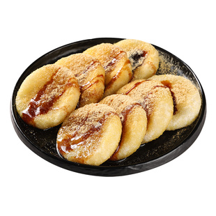 纯手工糯米红糖糍粑年糕粑四川半成品小吃高粱贵州早餐烤特产玉米