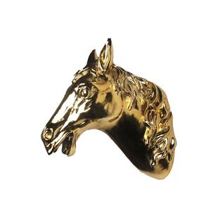 欧式动物马头墙壁挂件家居酒吧酒店ktv客厅电视背景墙复古装饰品