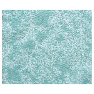 日本进口布料小纹工房纯棉服装上衣80支盐缩面料柔软印染铃兰纹绘