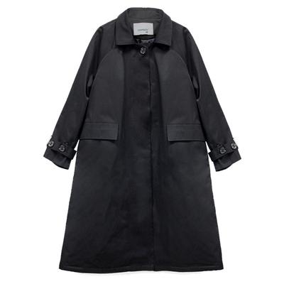 秋冬季中长款夹棉宽松大码外套