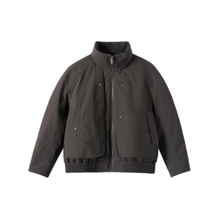 NYHSUGOO/南乙冬季新国标90白鸭绒无缝压胶羽绒服55026男士外套