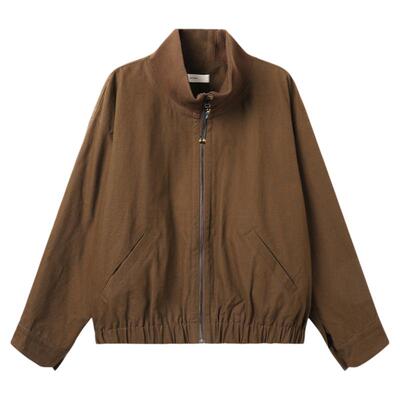 西町村屋设计感外套女装2025秋季新款假两件休闲风上衣XHAC10373