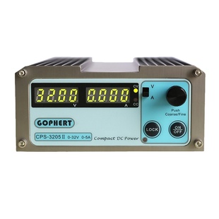 gophert格辉可调直流稳压电源30v5a开关电源表调压数显CPS-3205II