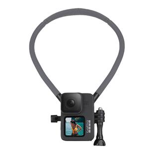 GoPro13/12/11/10/9/8/7/6磁吸挂脖支架狗13骑行路亚脖挂竖拍项圈