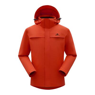 拓路者保暖男鹅绒防寒服p棉拼接