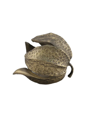 几何棉花壳灯笼果造型装饰摆件