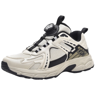 LOTTO乐途儿童鞋子男童女童2025秋冬季新款中大童网面运动跑步鞋