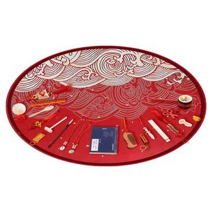 抓周用品道具一周岁礼套装生日布置地垫毯摆件宝宝抓阄女孩婴儿1