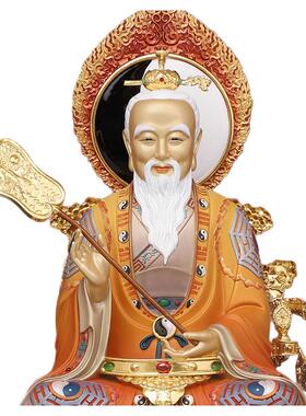 家用三清道祖神像黄铜