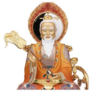 家用三清道祖神像黄铜