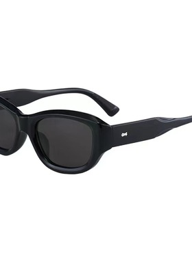 防紫外线多边形欧美猫眼小框墨镜