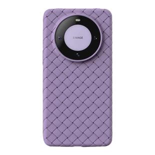 适用华为Mate60手机壳mate60Pro新款60pro+夏季超薄m60por全包硅胶软透气散热bv编织mt60高级感高档外壳小众