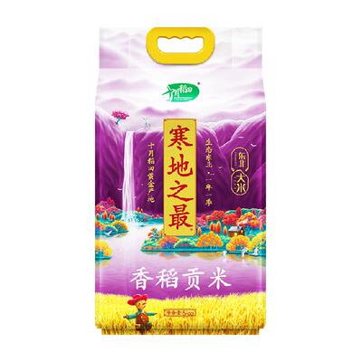 十月稻田东北香稻贡米5kg×1袋