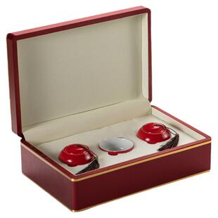 新款藏红花包装木盒礼盒高档瓷瓶5g10g15g装 西红花礼品盒子定制