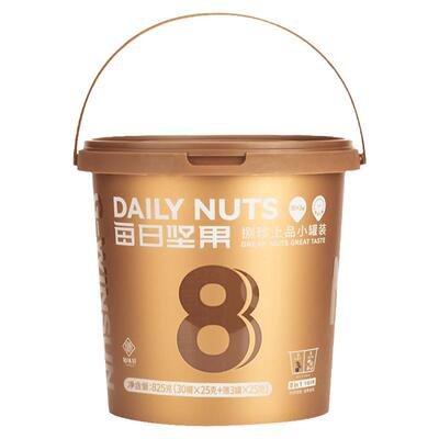 知味轩小金桶每日坚果桶825g