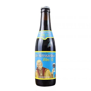 比利时进口圣伯纳12号啤酒修道院四料 St. Bernardus Abt12号整箱