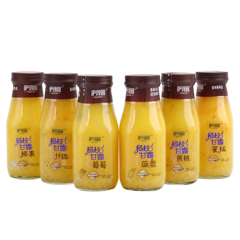 楊枝甘露芒果西米露罐頭甜品黃桃菠蘿飲品什錦橘子新鮮水果撈整箱