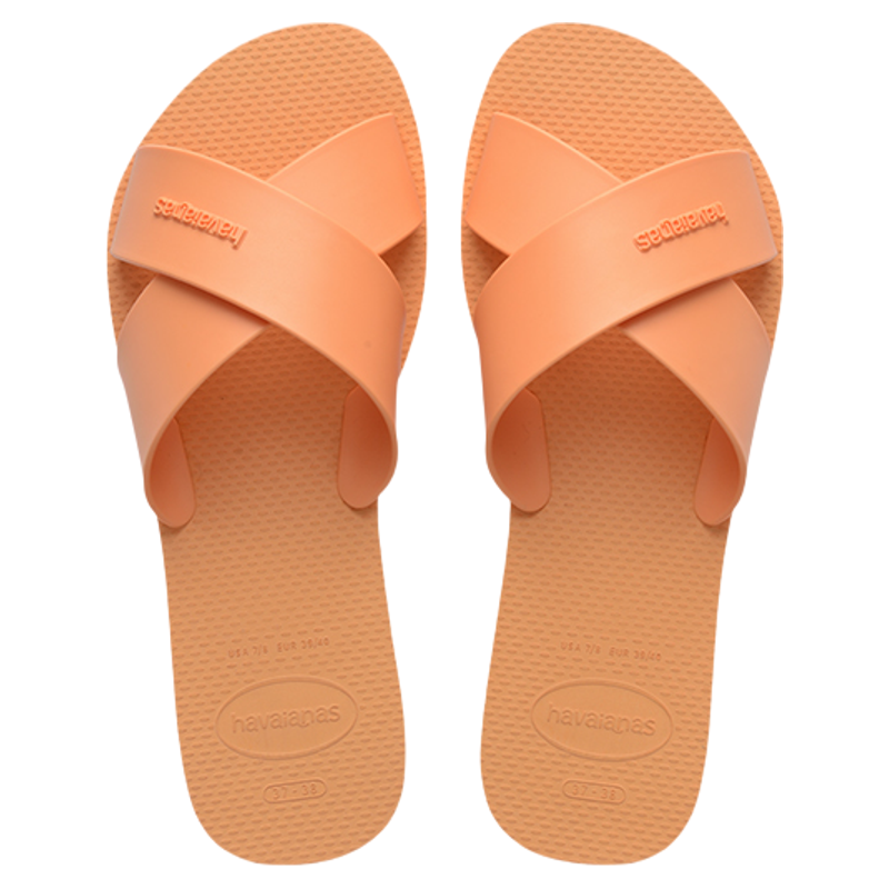 Havaianas春夏交叉宽带一字拖