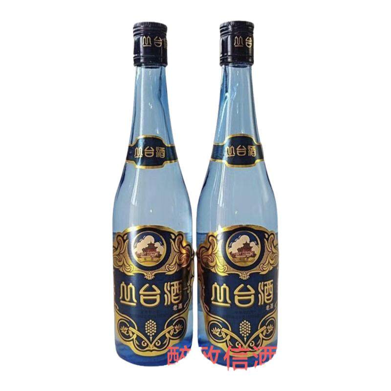 丛台蓝瓶42度500ml*12瓶浓香型纯粮白酒邯郸特产一整箱白酒整箱