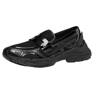 ASH女鞋2025秋季ROMIE BIS真皮乐福鞋厚底一脚蹬休闲运动单鞋