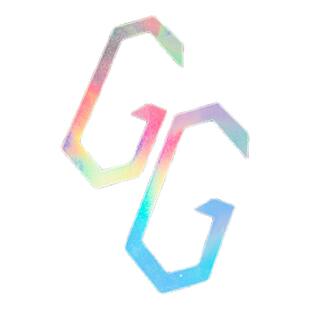 TLP镂空车贴 GG认输吧good game游戏结束英文艺术字标志防水贴纸