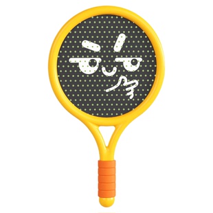 儿童静音球拍室内弹网球拍运动玩具亲子互动益智户外训练健身娱乐