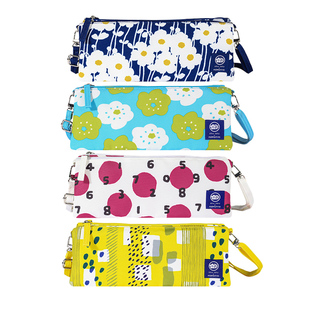 【自营】日本kokuyo国誉2022新品SOUSOU联名三折收纳包大容量手提包百搭大学生上课日系简约单肩包多层帆布包