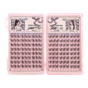 YOLO摇一夏小风铃假睫毛睫毛库浓密仿真单簇分段漫画法式三部曲