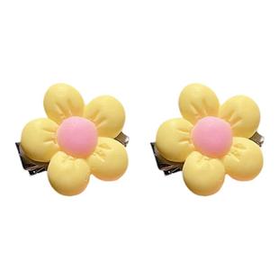 女童可爱发夹2025年新款网红儿童发饰碎发夹子鸭嘴夹侧边刘海发卡