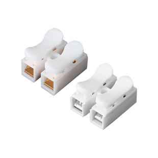 CH按压式快速接线端子线夹端子灯具按压接线器接线连接器CH-2~12