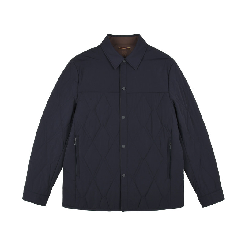雷迪波尔加厚翻领棉衣棉服外套男