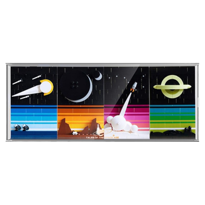 适用乐高21340太空时代故事积木