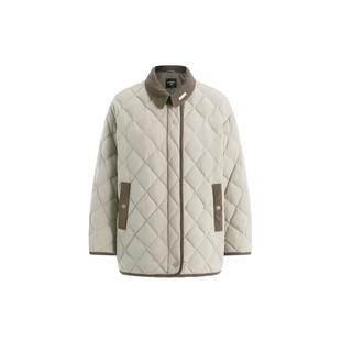 【明星同款】冰洁95绒廓形女秋冬羽绒服短款夹克巴恩风羽绒外套