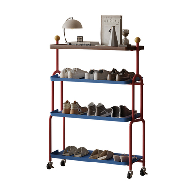 耶特多层可移动入户鞋架收纳儿童