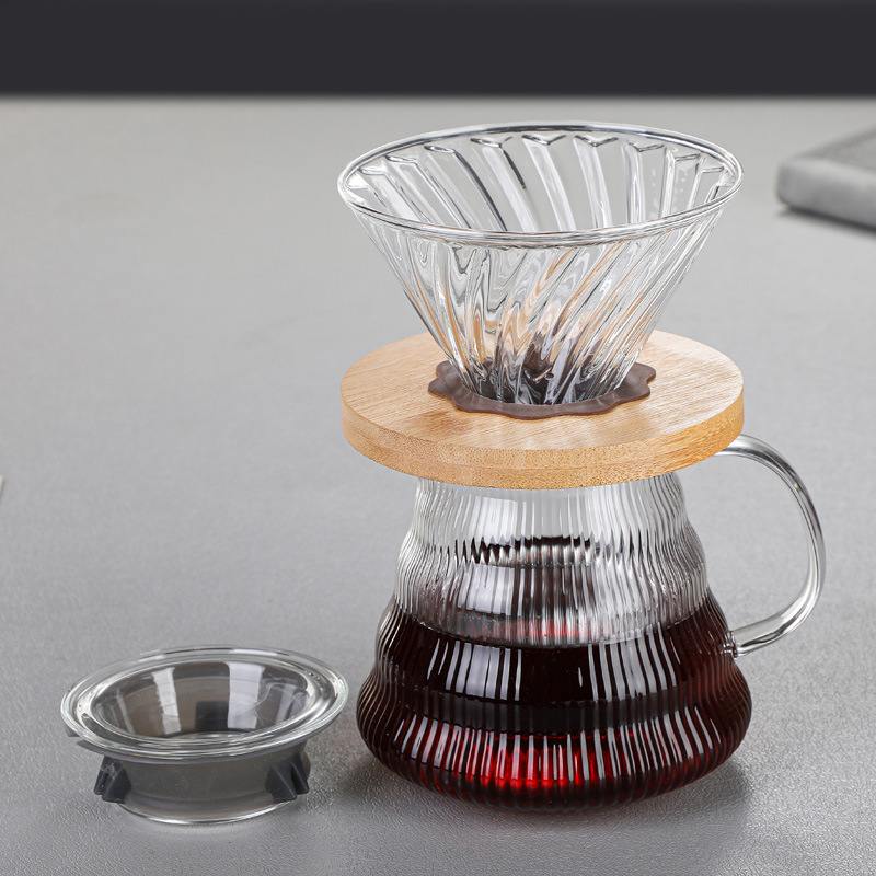 V60手冲咖啡壶过滤器咖啡漏斗壶咖啡过滤壶冲泡器具杯分享套装