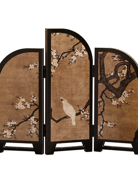 中古风高级感客厅酒柜装饰品摆件