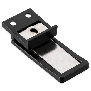 卫生间极窄玻璃门门吸地吸超薄隐形免打孔新款防撞铝合金强磁磁吸