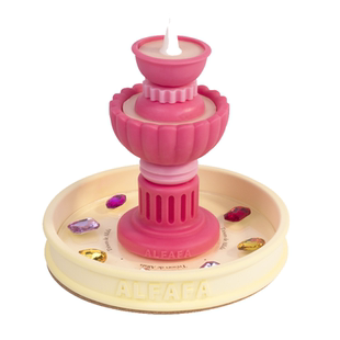alfafa许愿池粉色珍宝原创香薰蜡烛礼盒浪漫生日礼物节日送礼
