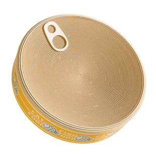 圆形猫抓板猫窝一体剑麻耐磨不掉屑小猫磨爪用罐头猫抓盆猫咪玩具