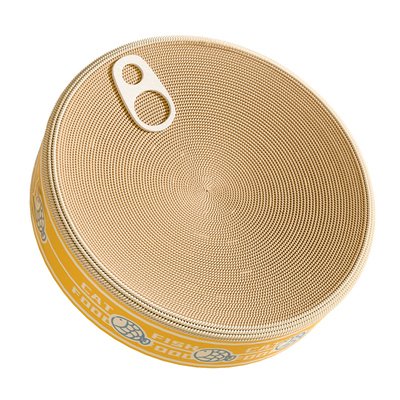 圆形猫抓板猫窝一体剑麻耐抓玩具