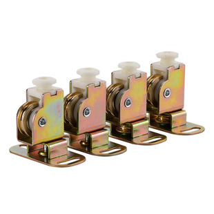 升降晾衣架滑轮配件支架阳台手摇凉衣架手动晒衣架顶座维修通用