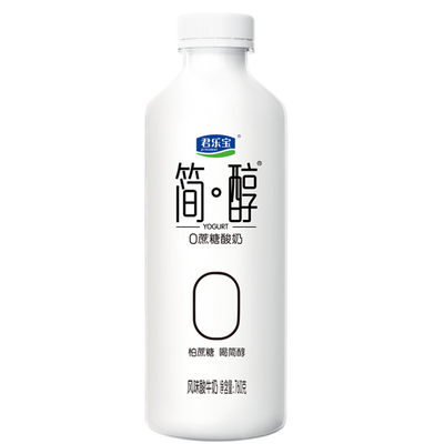 君乐宝简醇0蔗糖酸奶大瓶装整箱