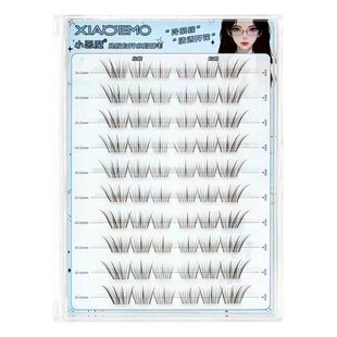 小恶魔免胶假睫毛高智白开水氛围百利甜免胶免卸嫁接自然浓密卷翘